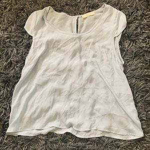 Elodie by Anthropologie Blue Blouse